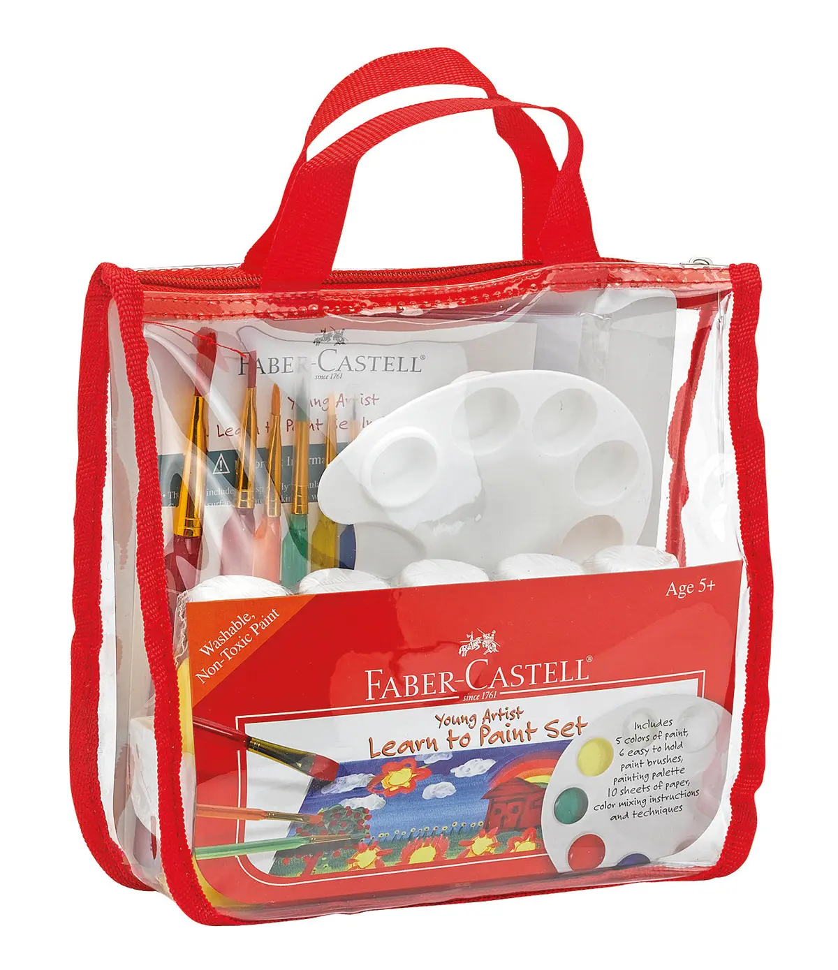 Faber-Castell Young Artist Learn To Paint Set - Complete Kit 1