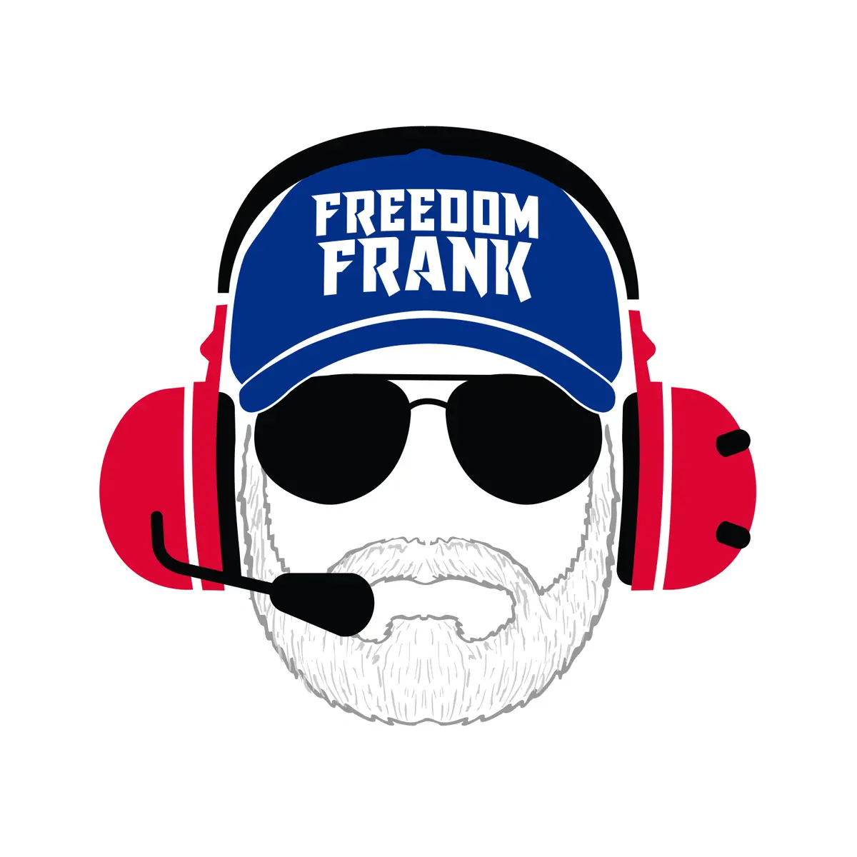 Freedom Frank Sticker 1