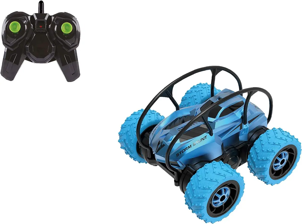 Goodly Toys Remote Control Stunt Vehicle - Four Wheel Drive - Blue 1