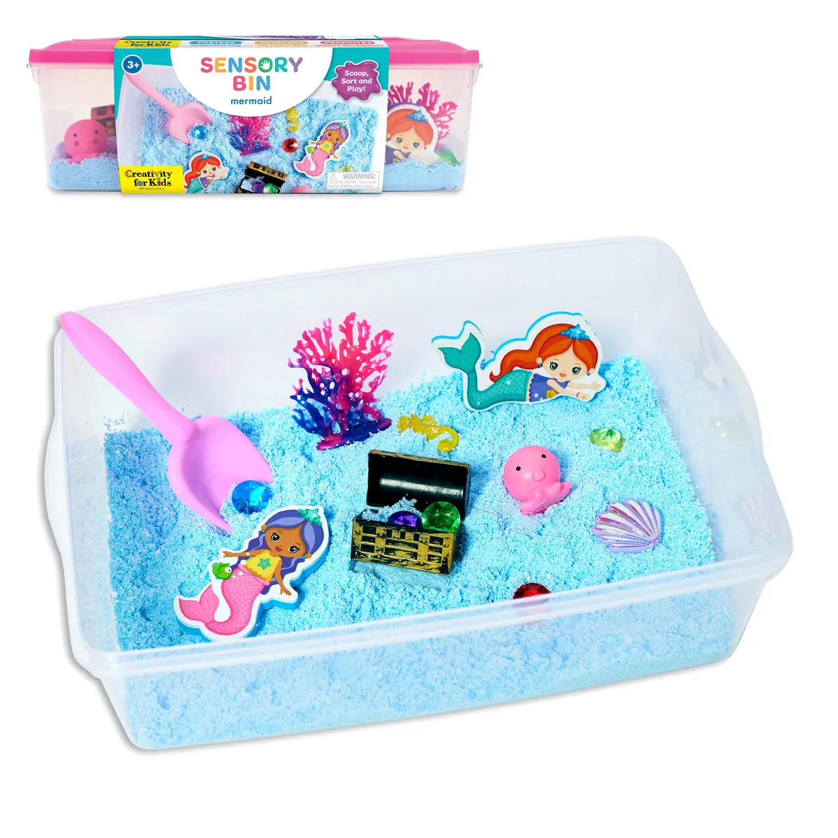 Creativity For Kids Sensory Bin: Ocean Mermaid Adventure 1