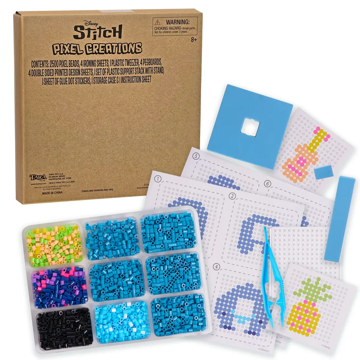 Disney Stitch 3D Pixel Art Adventure Set - 2500 Beads 1