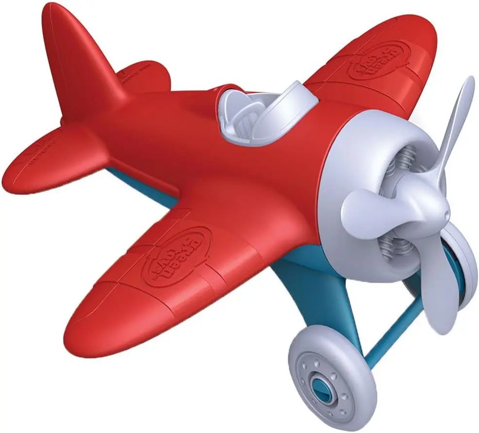Green Toys Eco-Friendly Red Airplane For Children - Bpa & Phthalates Free 1
