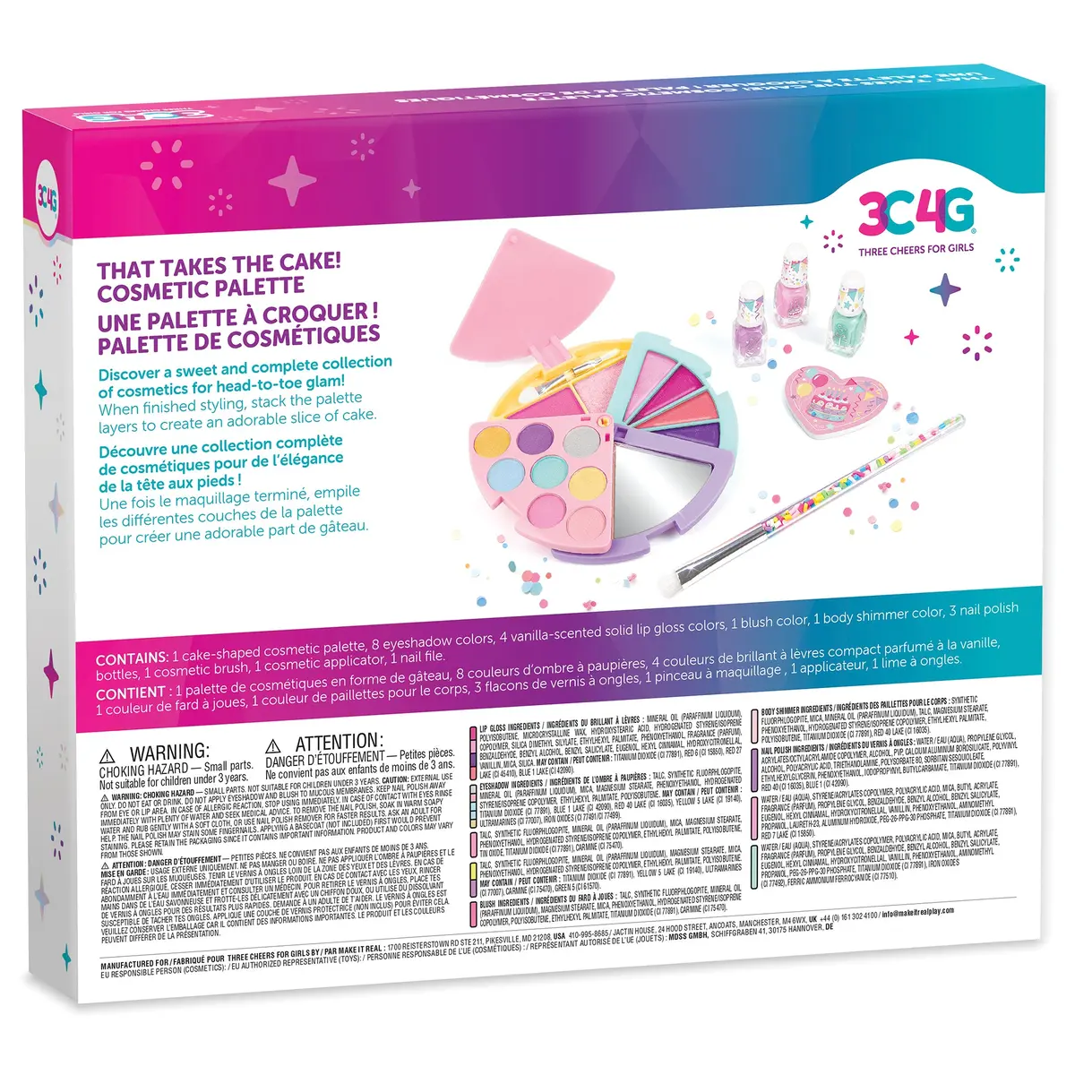 3C4g: That Takes The Cake! Cosmetic Palette 1