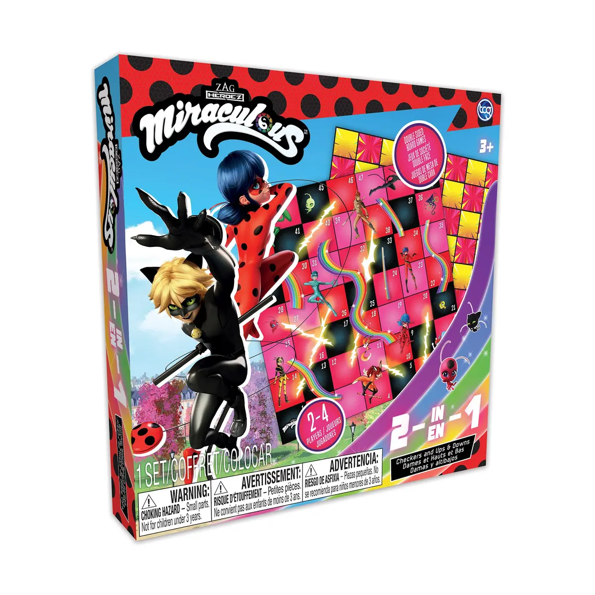 Miraculous Ladybug 2-In-1 Board Game Set 1
