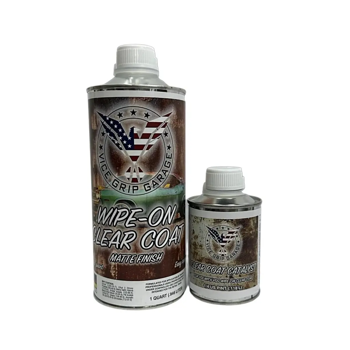 Matte Wipe On Clear Coat - Patina Preserver 1