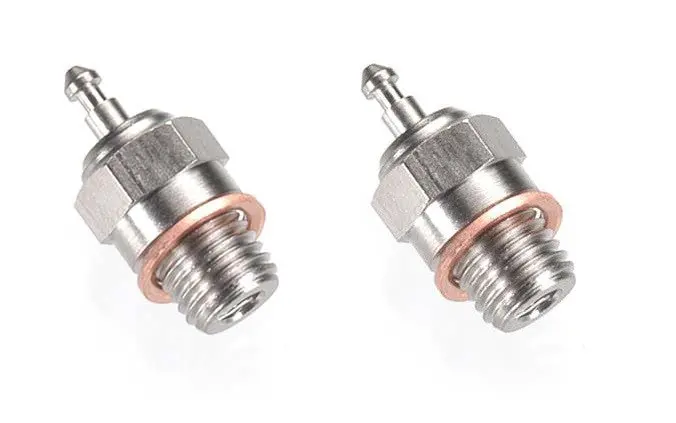 Genuine Glow Plugs (2 Plugs) Super Duty Jato T-Maxx Revo Nitro Slash 4-Tec Jato 3.3 2.5  3232X 1