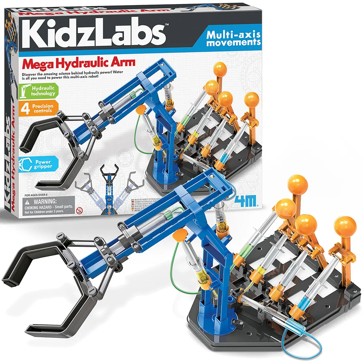 Kidzlabs Mega Hydraulic Arm Engineering Science Kit 1