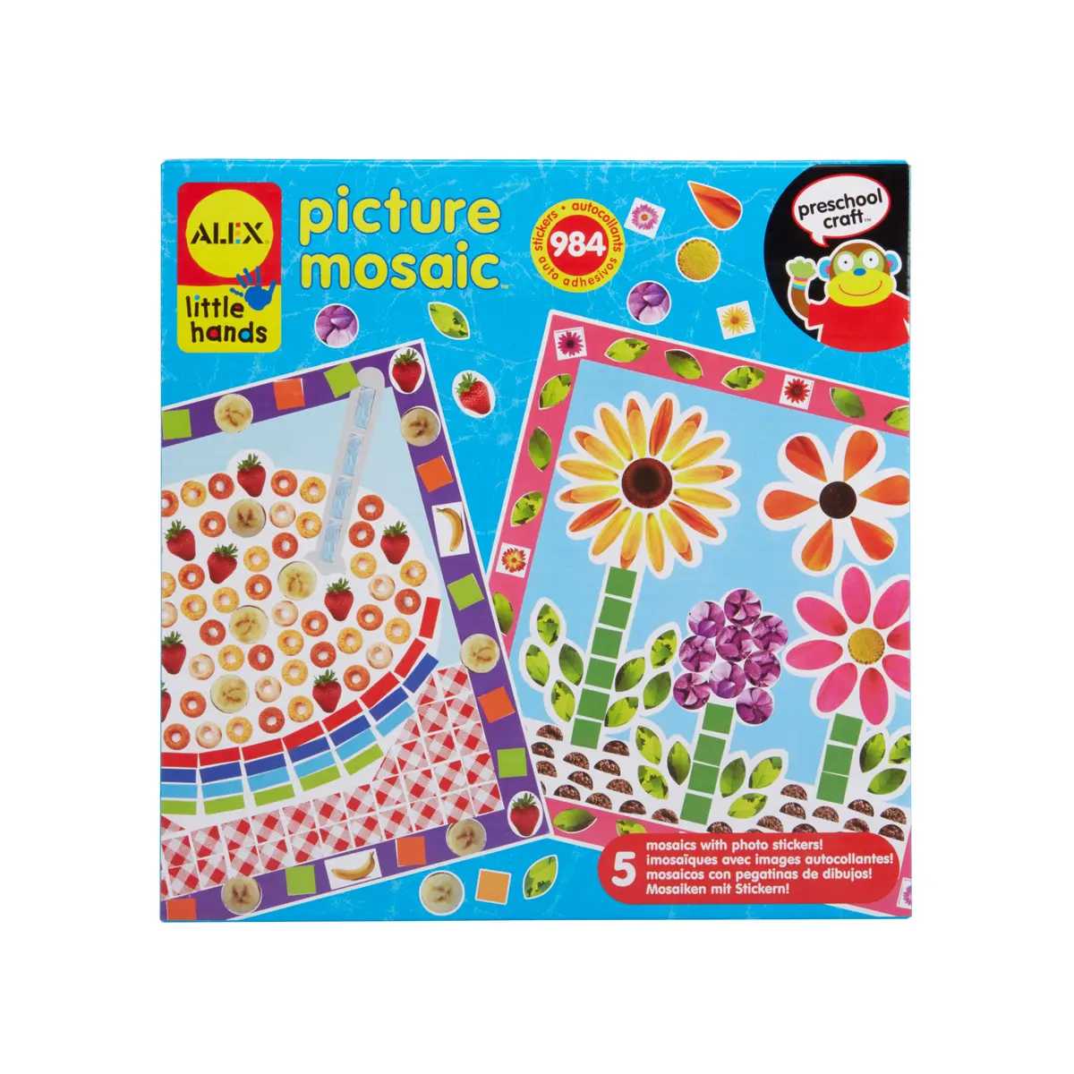 Alex Toys Little Hands Create-A-Mosaic Art Kit - Picture Mosaic 1