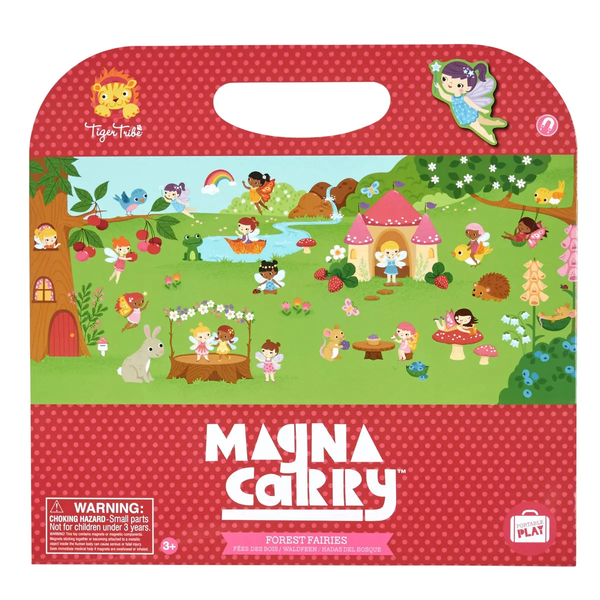 Tiger Tribe Magna Carry Forest Fairies - Magnetic Playset 1