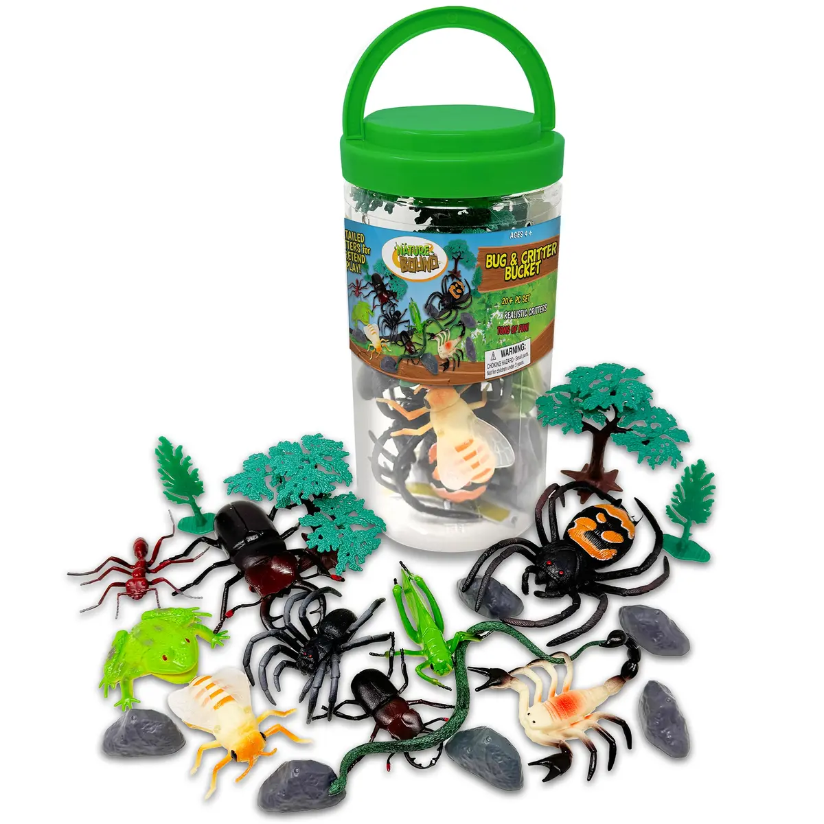 Nature Bound Critter Wonderland Bucket - 21Pc Explore & Learn Set 1