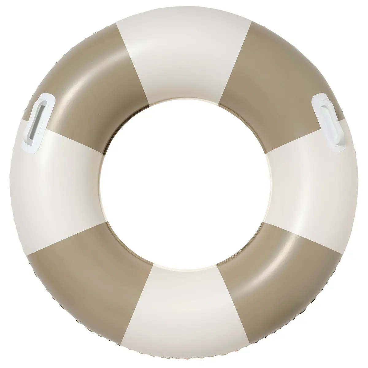 Sunnylife 35" Slim Tube Pool Ring - Rustico Driftwood Stripe Inflatable Float 1