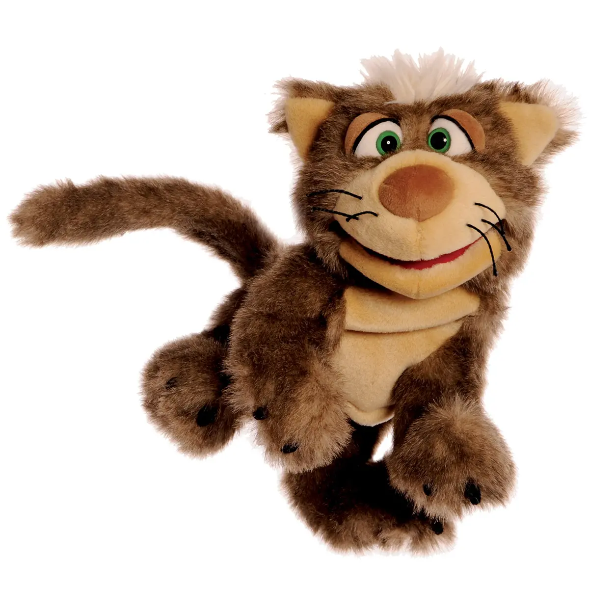 Living Puppets Roxy The Brown Cat 16" Plush Hand Puppet 1