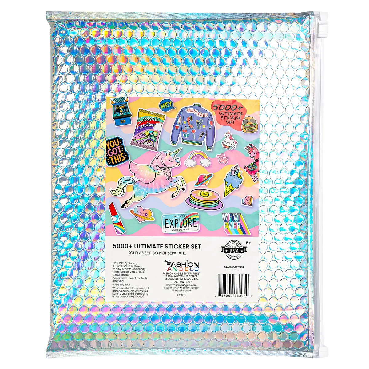 Mega Sticker Collection 5000+ Spectacular Variety Pack With 3D, Glow & Holographic Designs 1