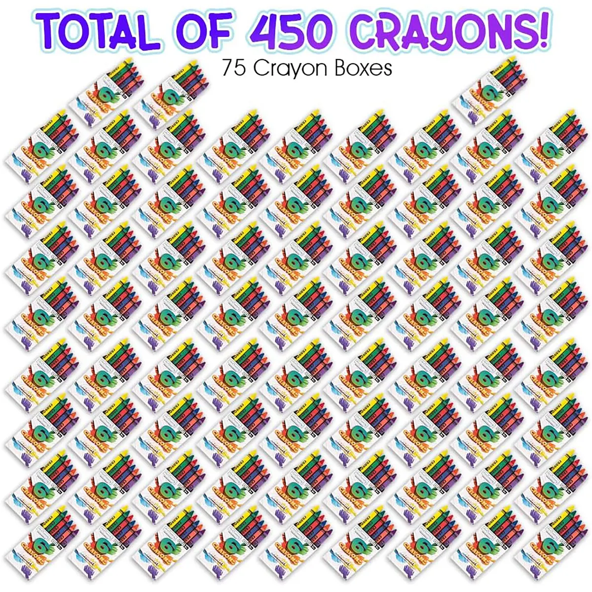 Craytastic! Color Carnival Crayon Bulk Set - 300 Piece Collection 1