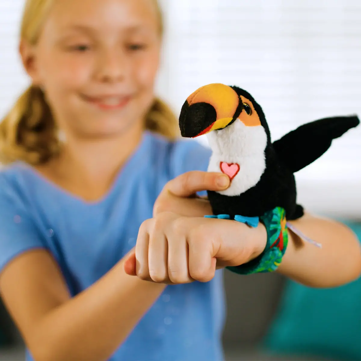 Happy Yappers Interactive Plush Birds - Toucan & Flamingo 2 Pack 2