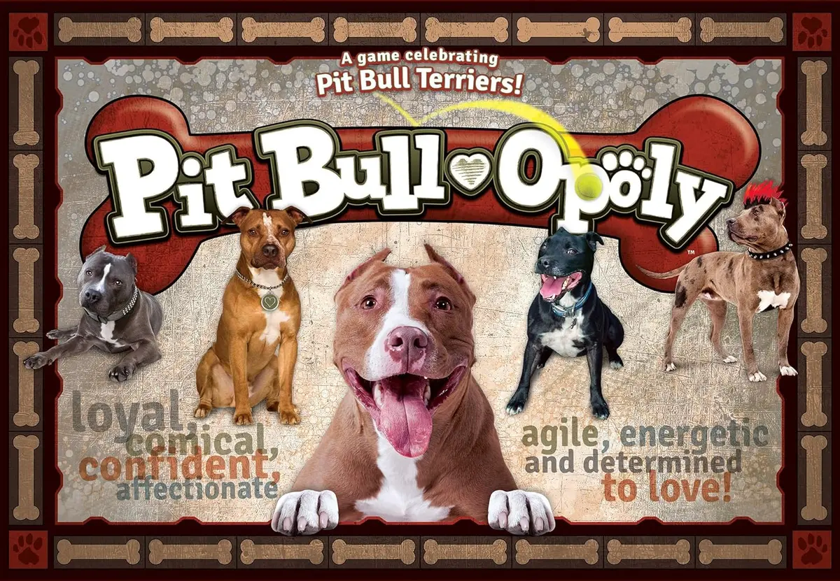 Pit Bull-Opoly Board Game By Late For The Sky 1