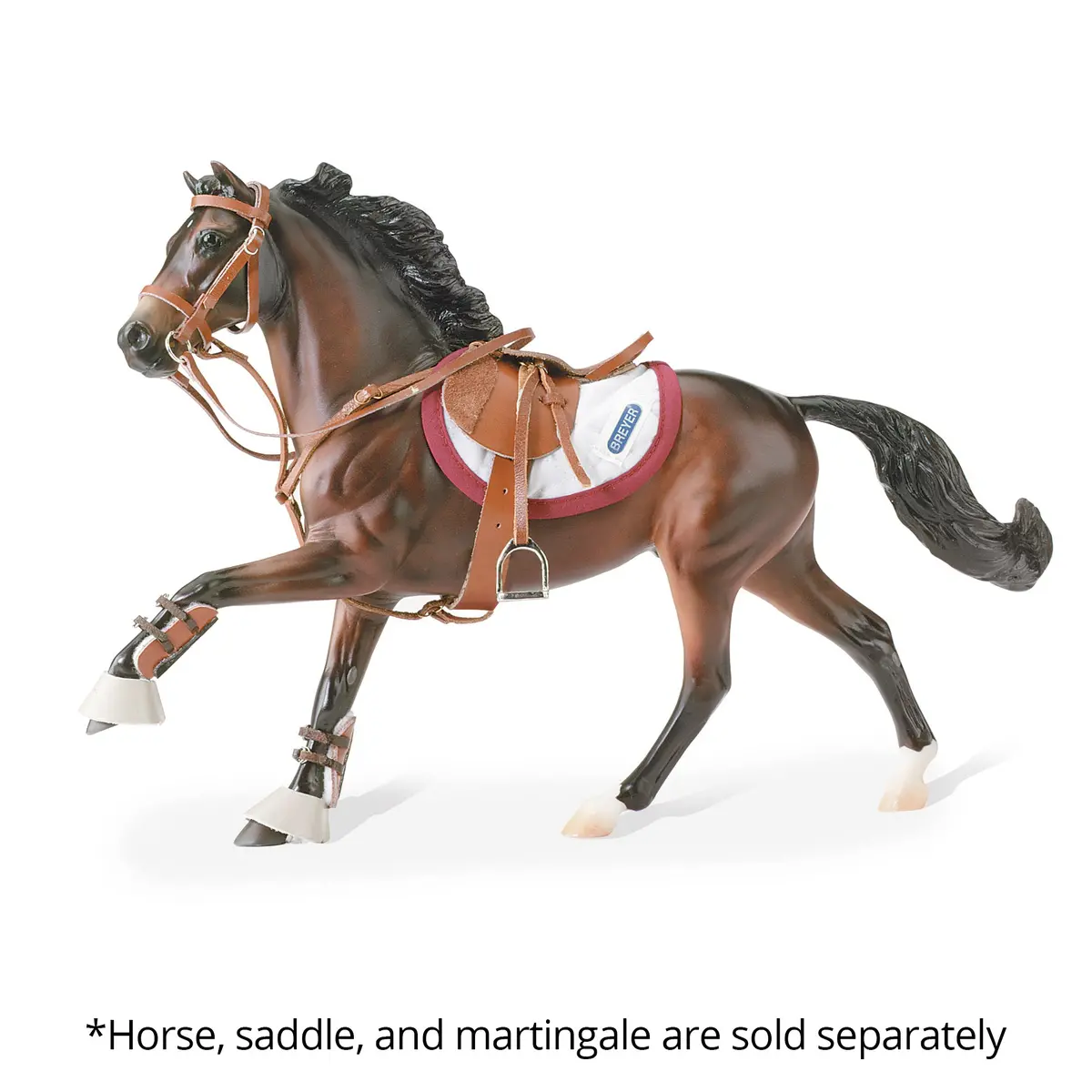 Breyer Traditional Series Hunter/Jumper Bridle - Authentic Snaffle Design 2