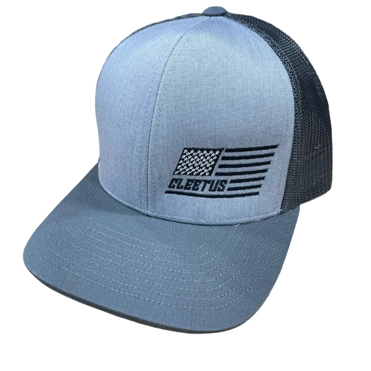 Black And Gray Machine Cleetus Hat 1