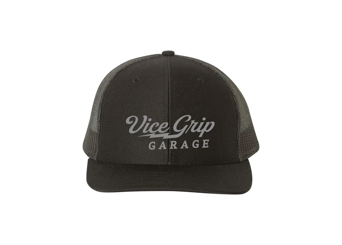 Vice Grip Garage Charcoal Trucker Hat 1