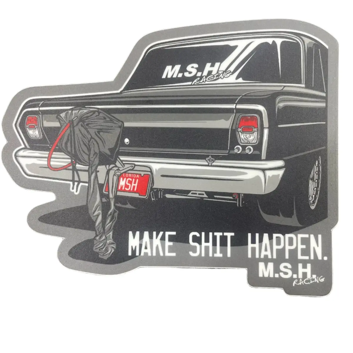 Jackstand Jimmy Msh Racing Sticker 1