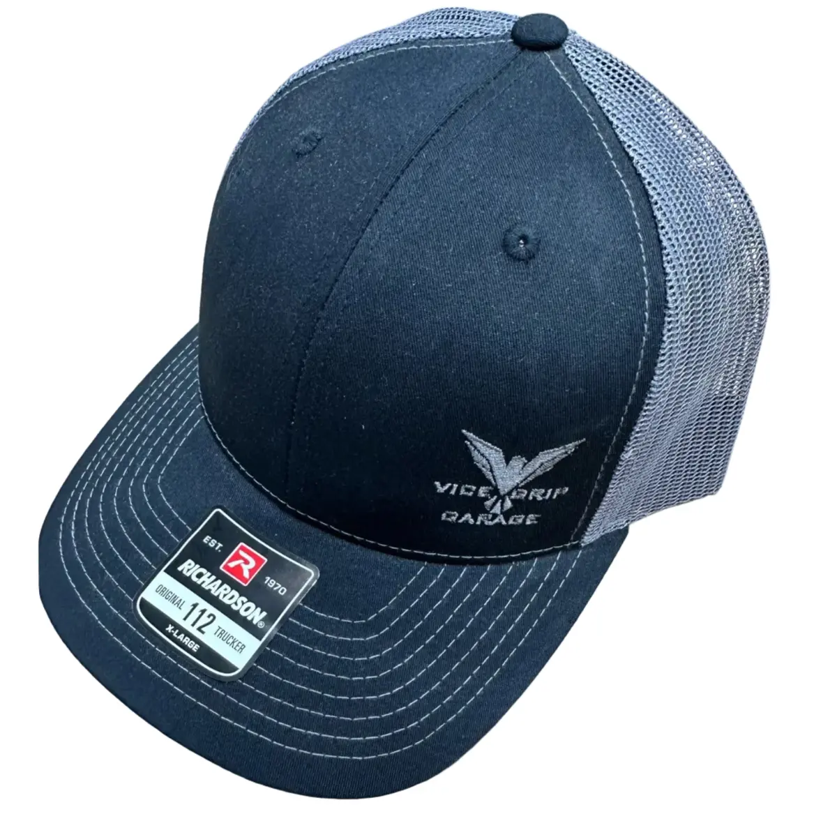 Vice Grip Garage Grey And Black Richardson Snapback 1
