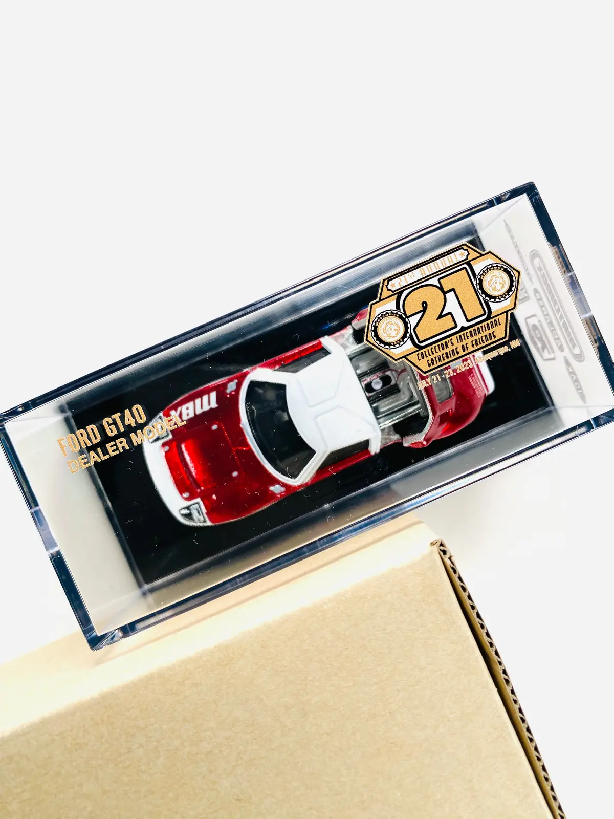 Matchbox Gathering 2023 21St Convention Albuquerque, Nm Ford Gt40 Dealer Model 1