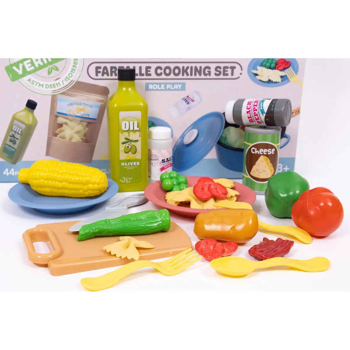 Imaginative Minds 44-Piece Farfalle Cooking Set - Nurturenature 1