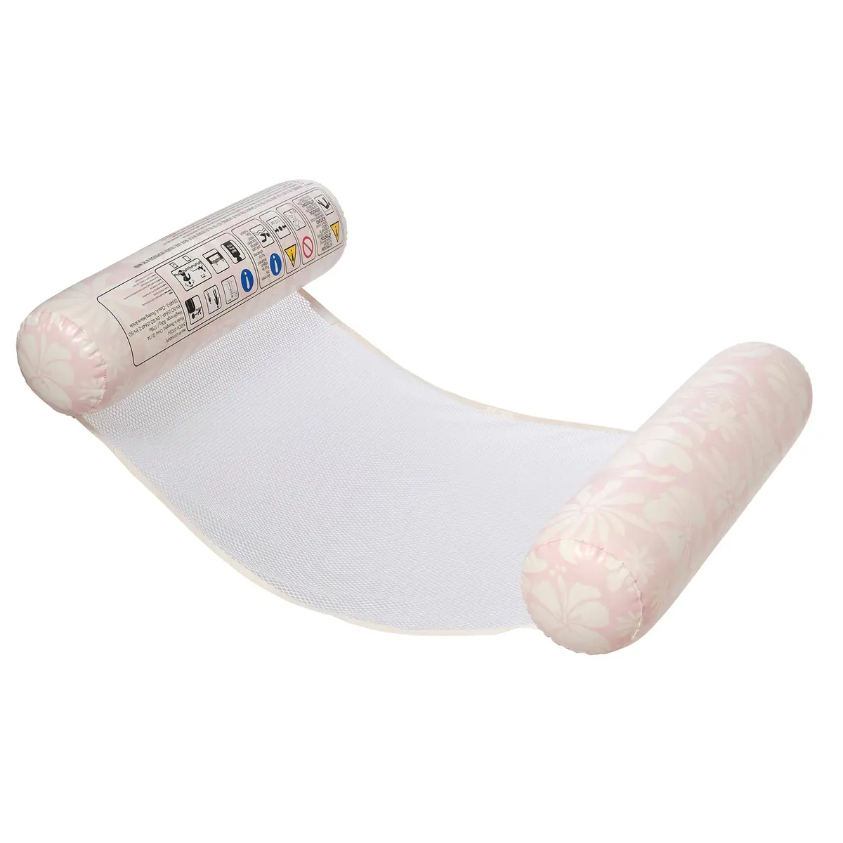 Sunnylife Hammock Float Stole My Heart Pink Floral Inflatable Lounger 1