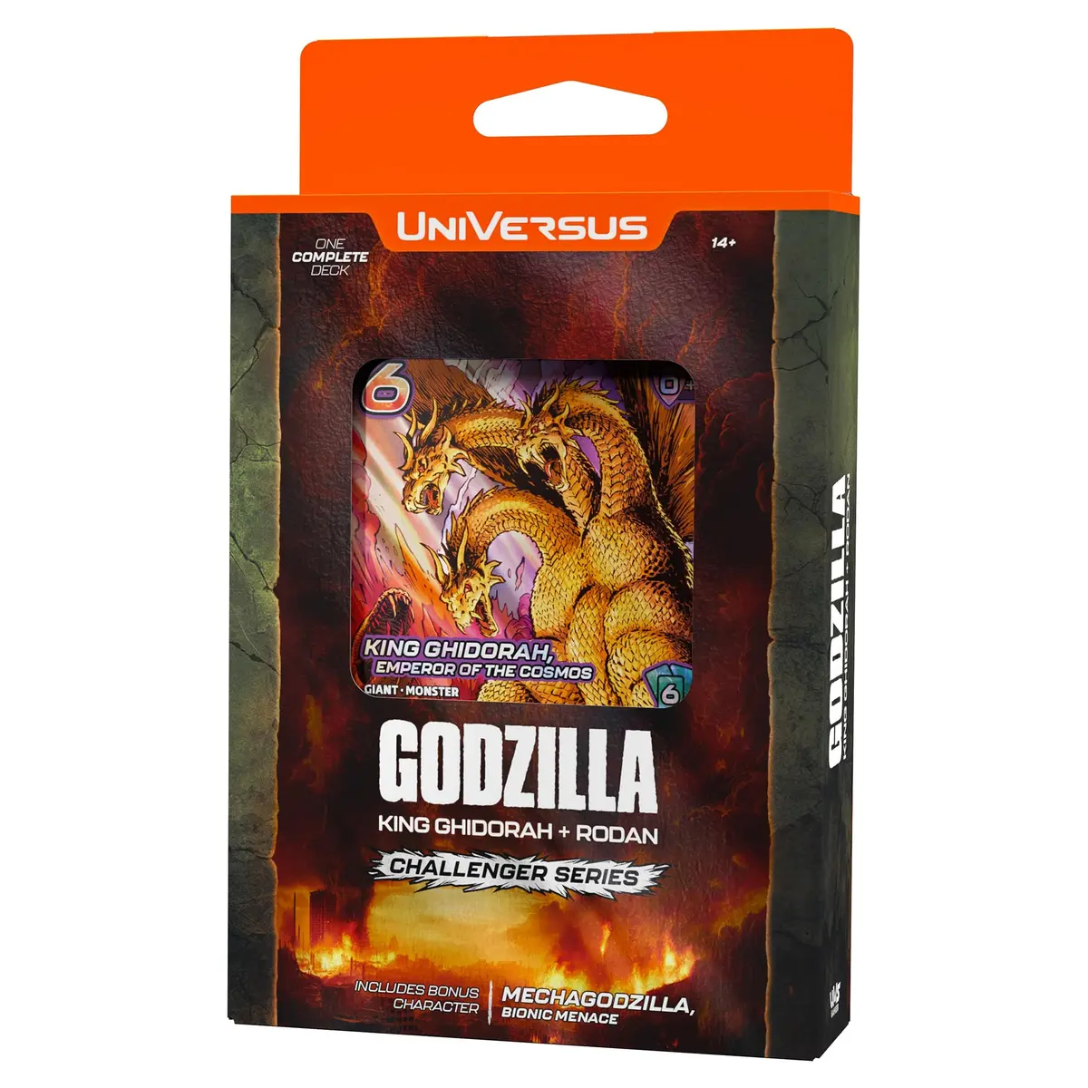 Universus Godzilla Challenger Series: 60-Card Deck Featuring King Ghidorah & Rodan 1