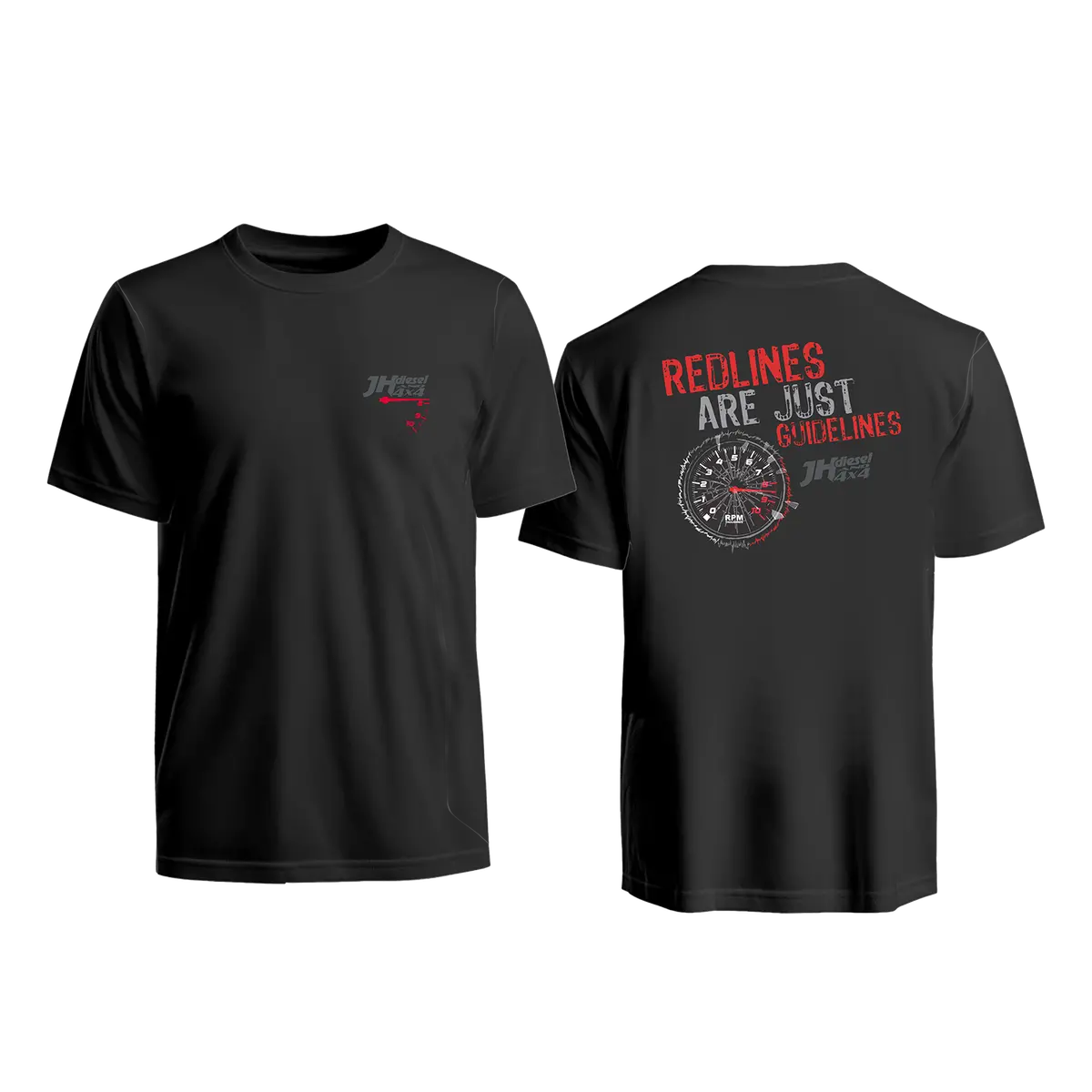 Jh's Diesel Red Lines Shirt 1