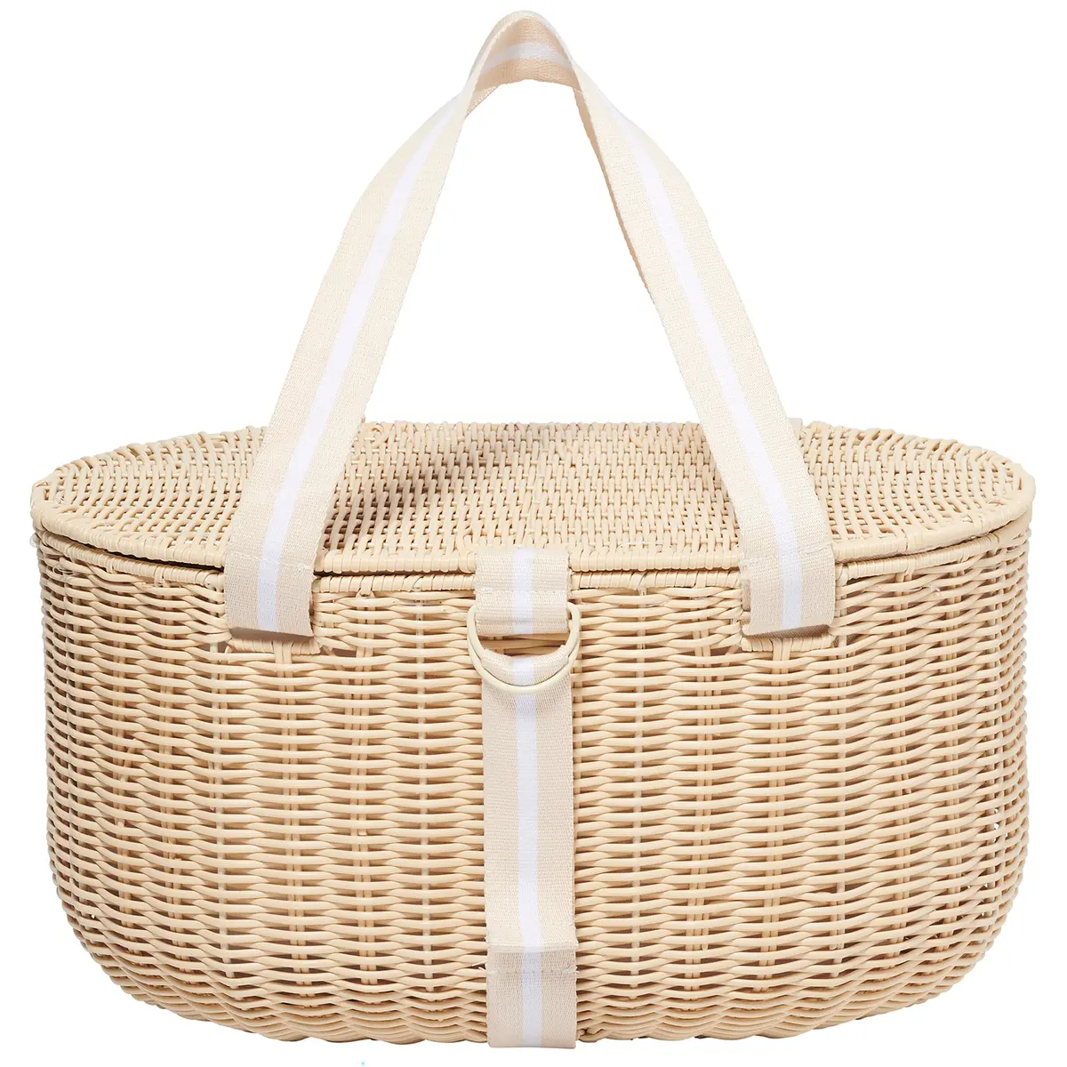 Sunnylife Large Picnic Basket Set - Le Weekend Natural 1