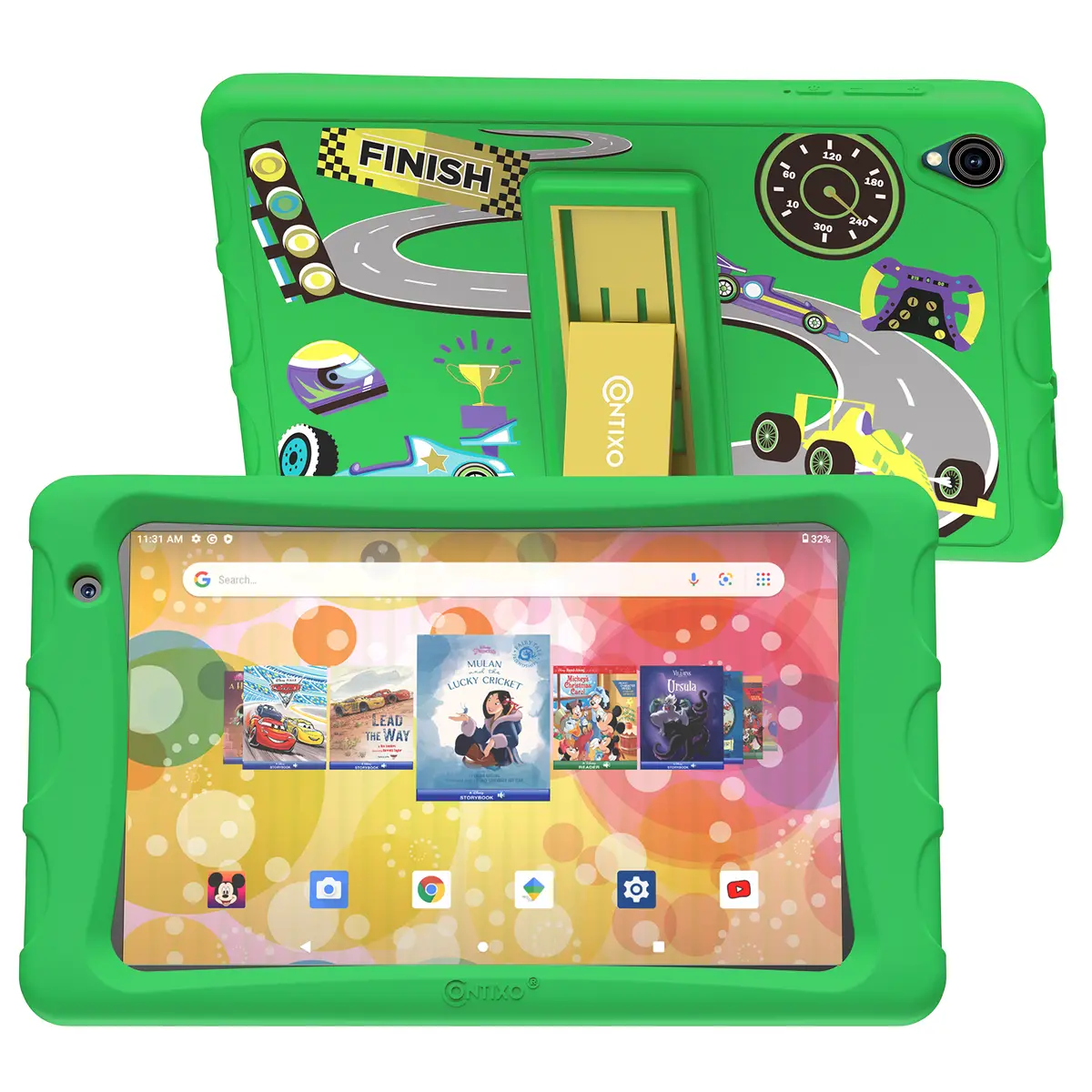 Contixo K80 8-Inch Kids Tablet - Disney Ebooks, 2Gb Ram, 64Gb, Green 1