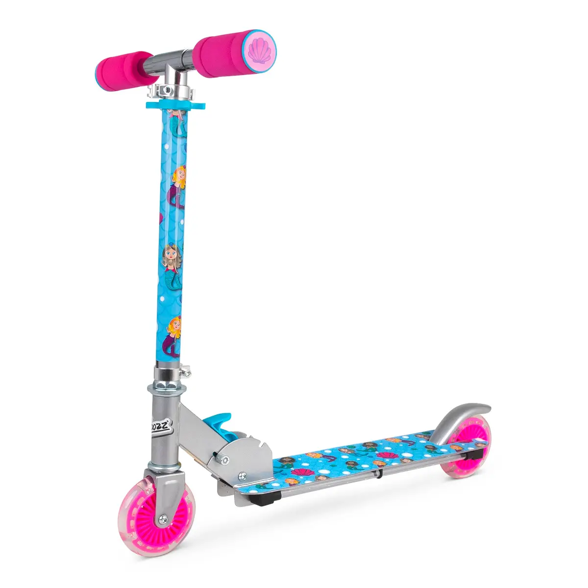 Ozbozz Flashing Mermaid Scooter With Light-Up Features 1