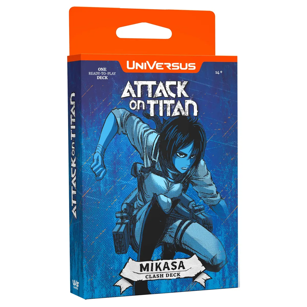 Attack On Titan Universus Mikasa Clash Deck - Ready-To-Play Collectible Card Game 1