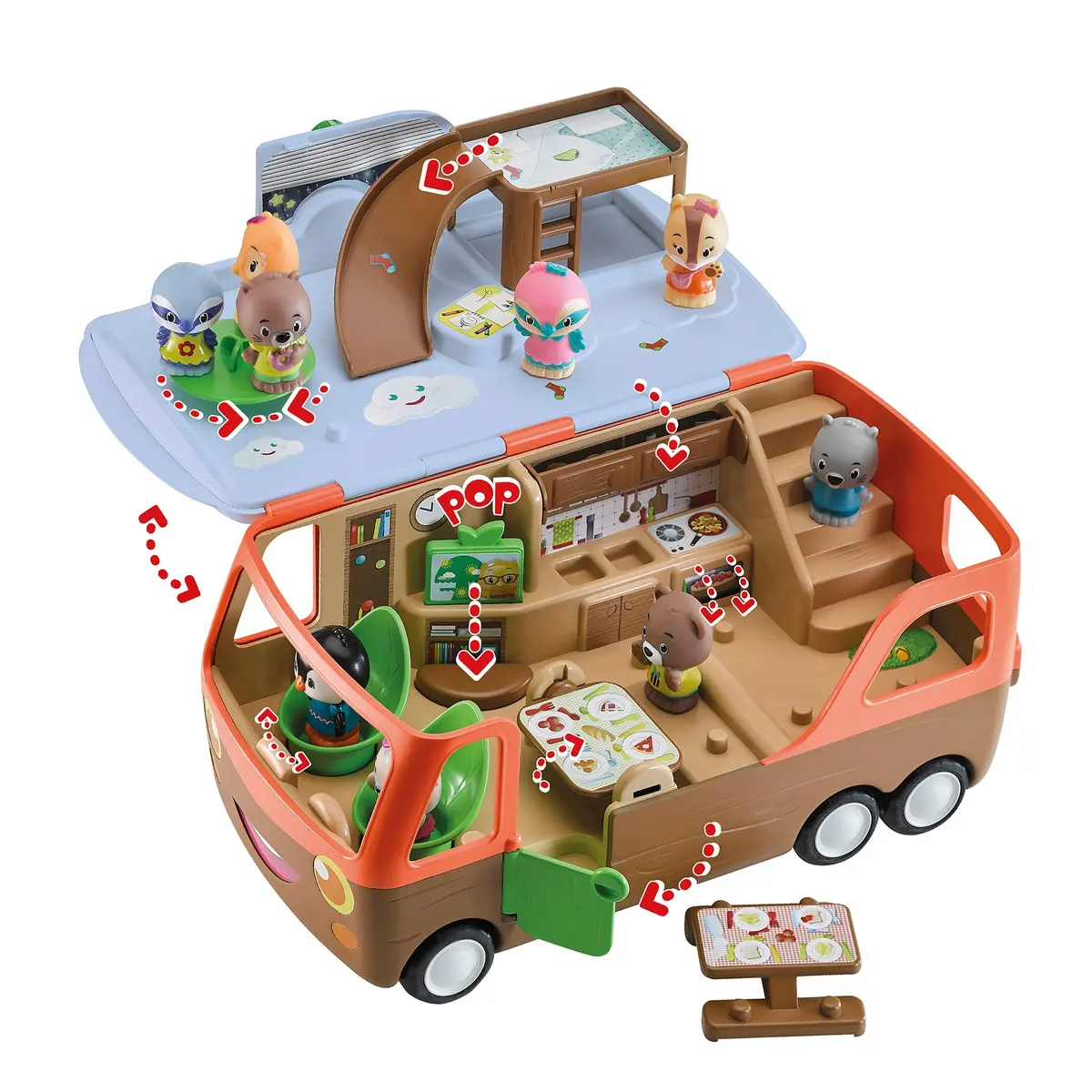 Timber Tots Adventure Camper Van With Exclusive Lena The Seal 1