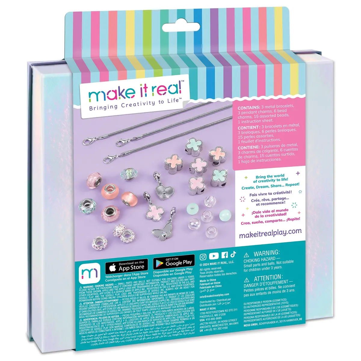 Mir Clover Collection Tween Jewelry Kit - Create Charming Bracelets 1