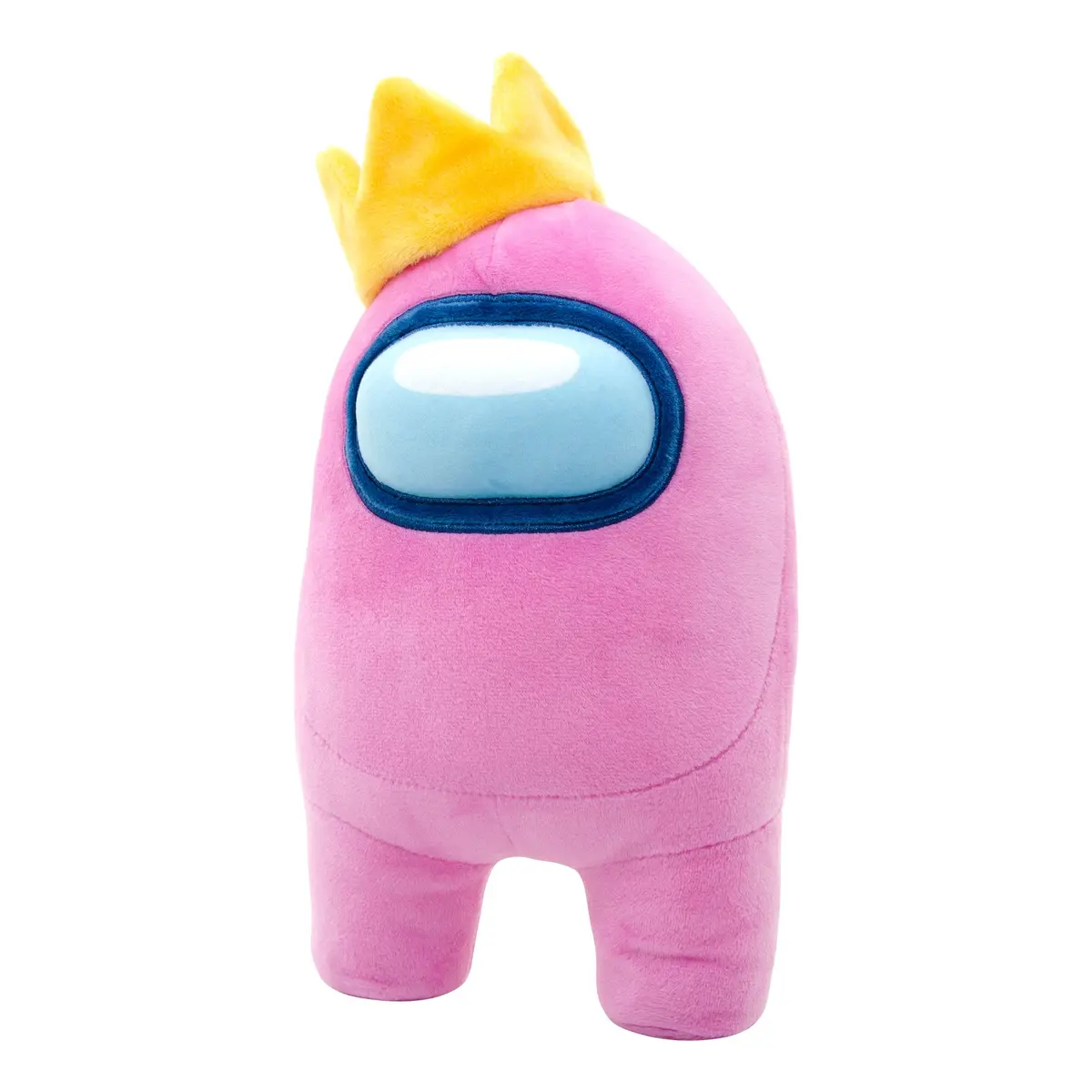 Among Us Official 12 Inch Pink Crewmate Plush With Crown 1