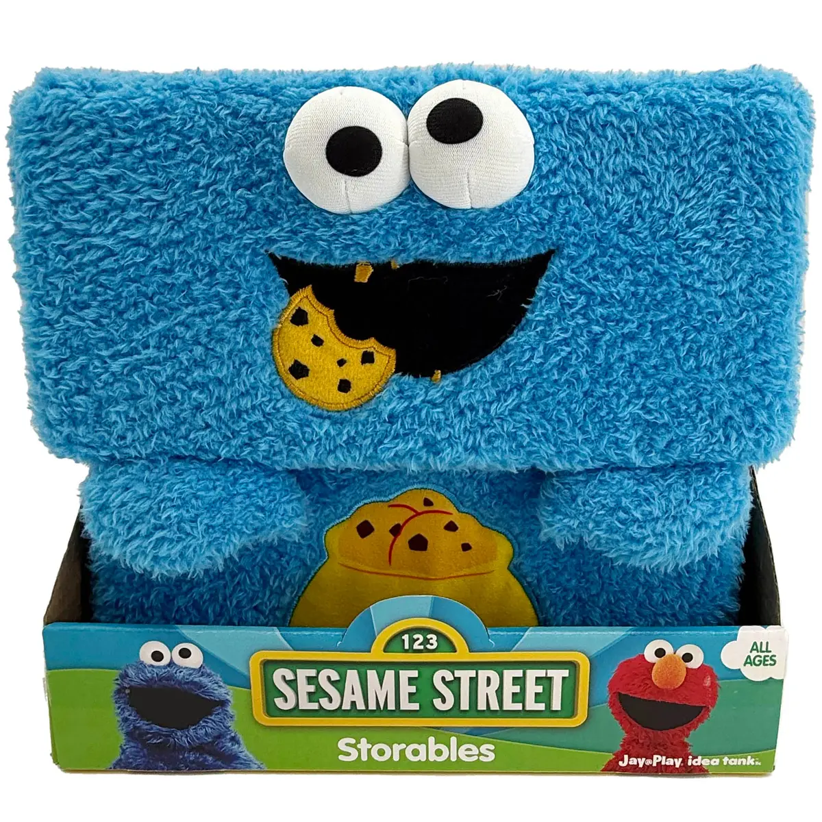 Sesame Street Cookie Monster Storage Bin – 12" Cube Organizer 2