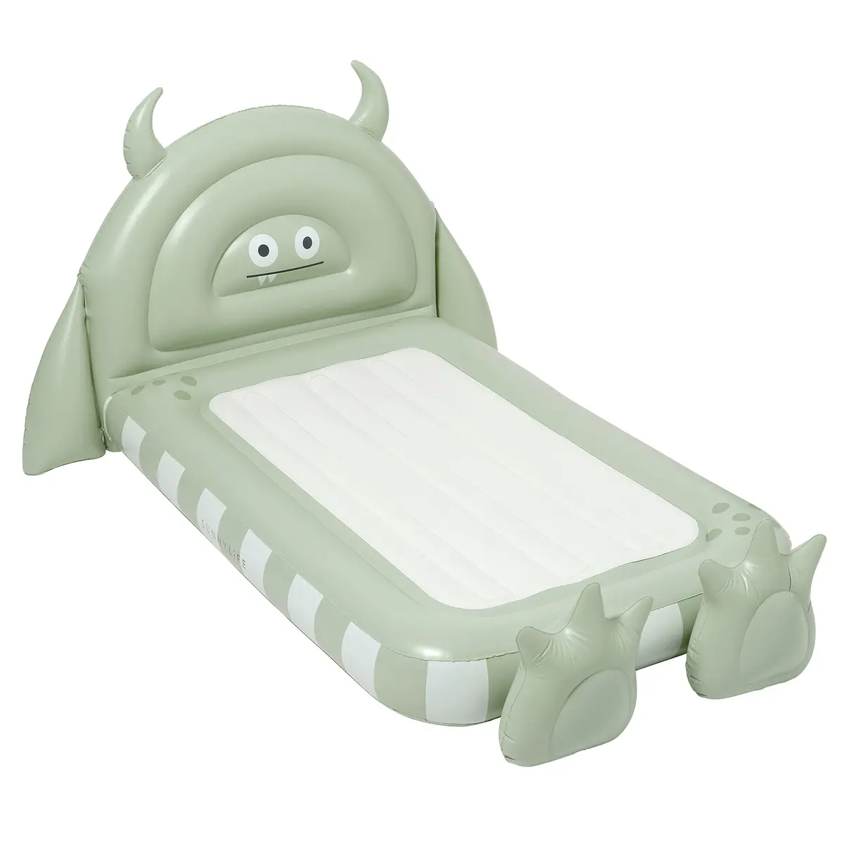 Sunnylife Kids' Monster Sage Inflatable Sleepover Bed 1