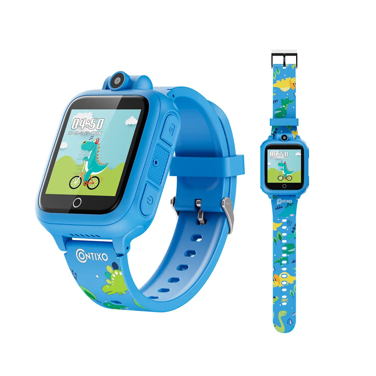 Contixo Kids Smart Watch With Hd Touch Screen, Camera, Games, And Mp3 - Blue 1