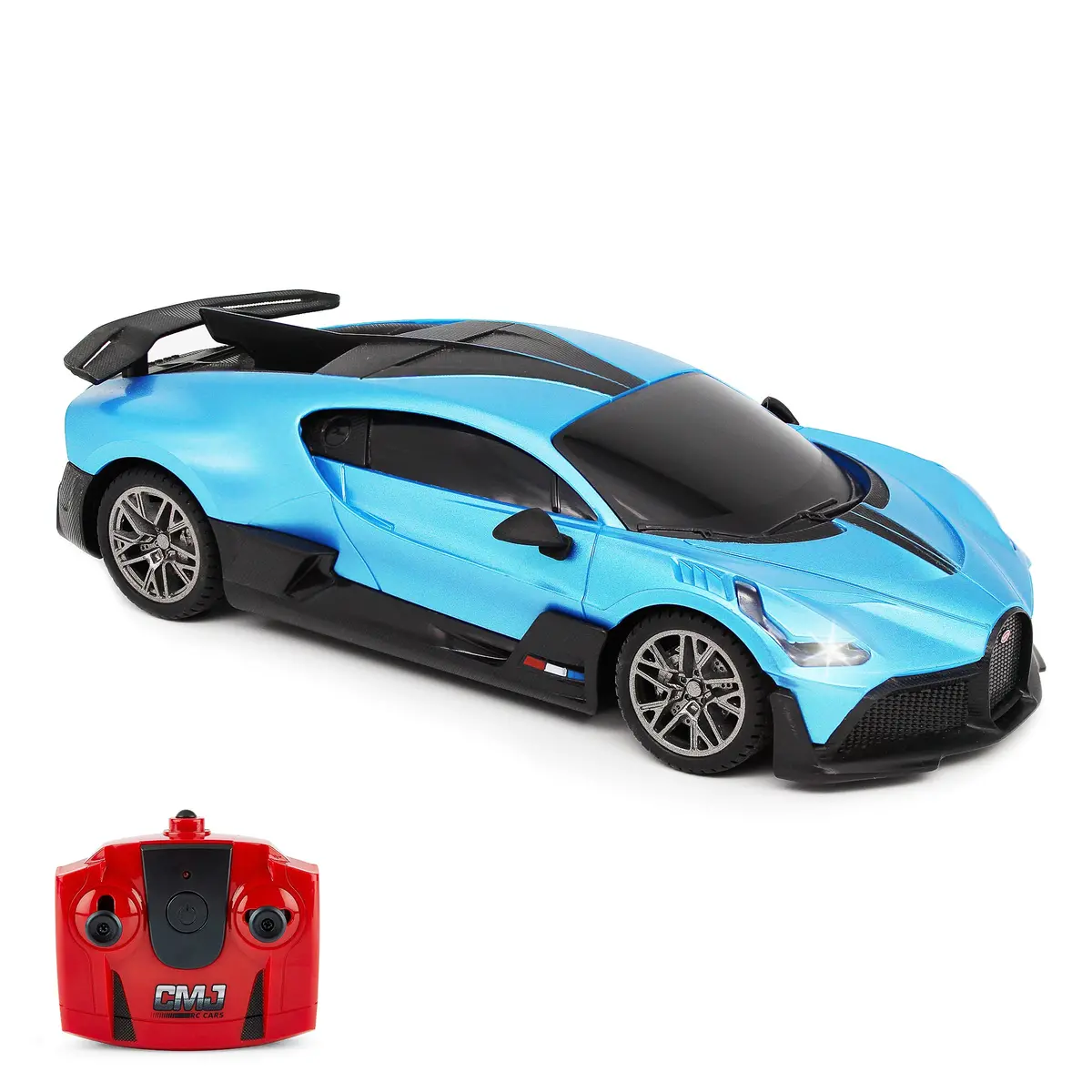 Cmj Rc Cars Bugatti Divo Remote Control Vehicle - Blue - 1:24 Scale - 2.4Ghz 1