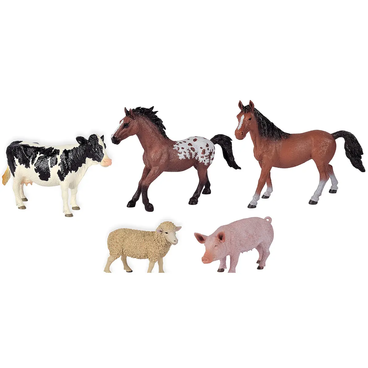 Simba Toys Colorful Farm Animals Playset - Miniature Figurines For Kids 3+ 1