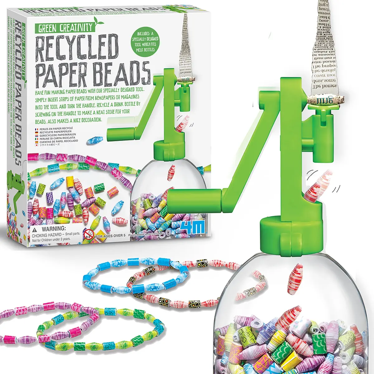 Green Creativity Eco-Friendly Recycled Paper Beads Kit 1