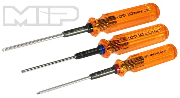 Mip Hex Driver Ball Wrench Set Gen 2, Metric (3), 2.0Mm, & 2.5Mm, 3.0Mm #9606 1