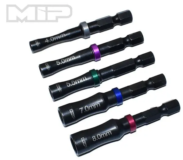 Mip Nut Driver Speed Tip Bundle Wrench Sizes 4.0 5.0 5.5 7.0 8.0Mm Gen 2 #9615 1