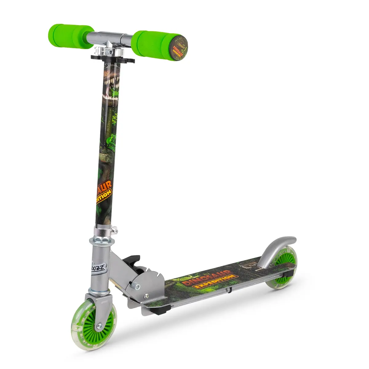 Ozbozz Dinosaur Flashing Scooter With Light-Up Wheels 1