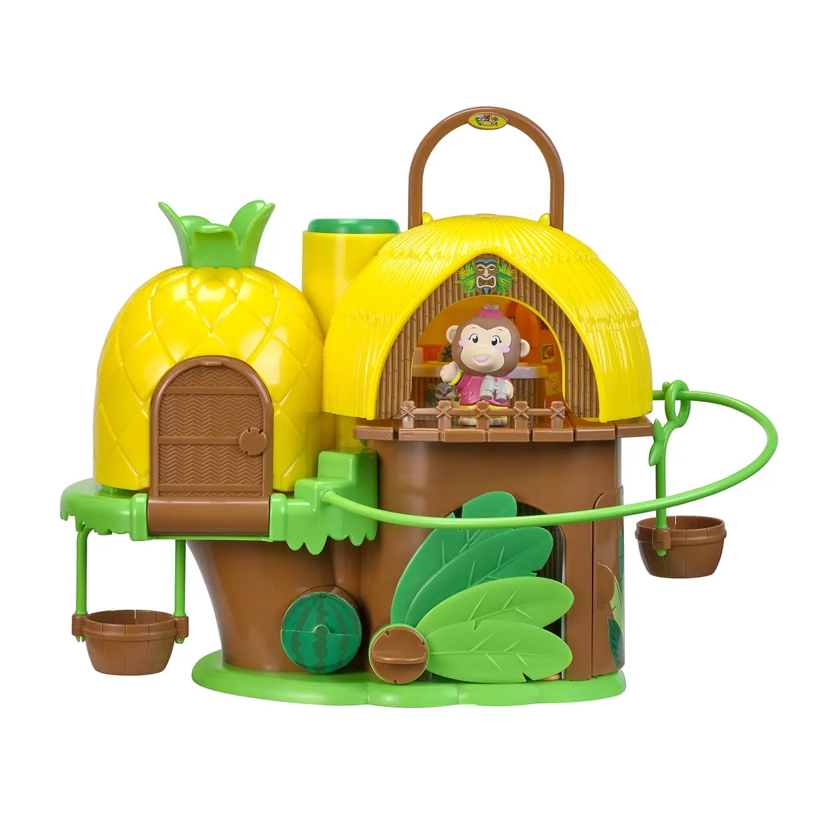 Timber Tots Tropical House Playset With Exclusive Monkey Character 1