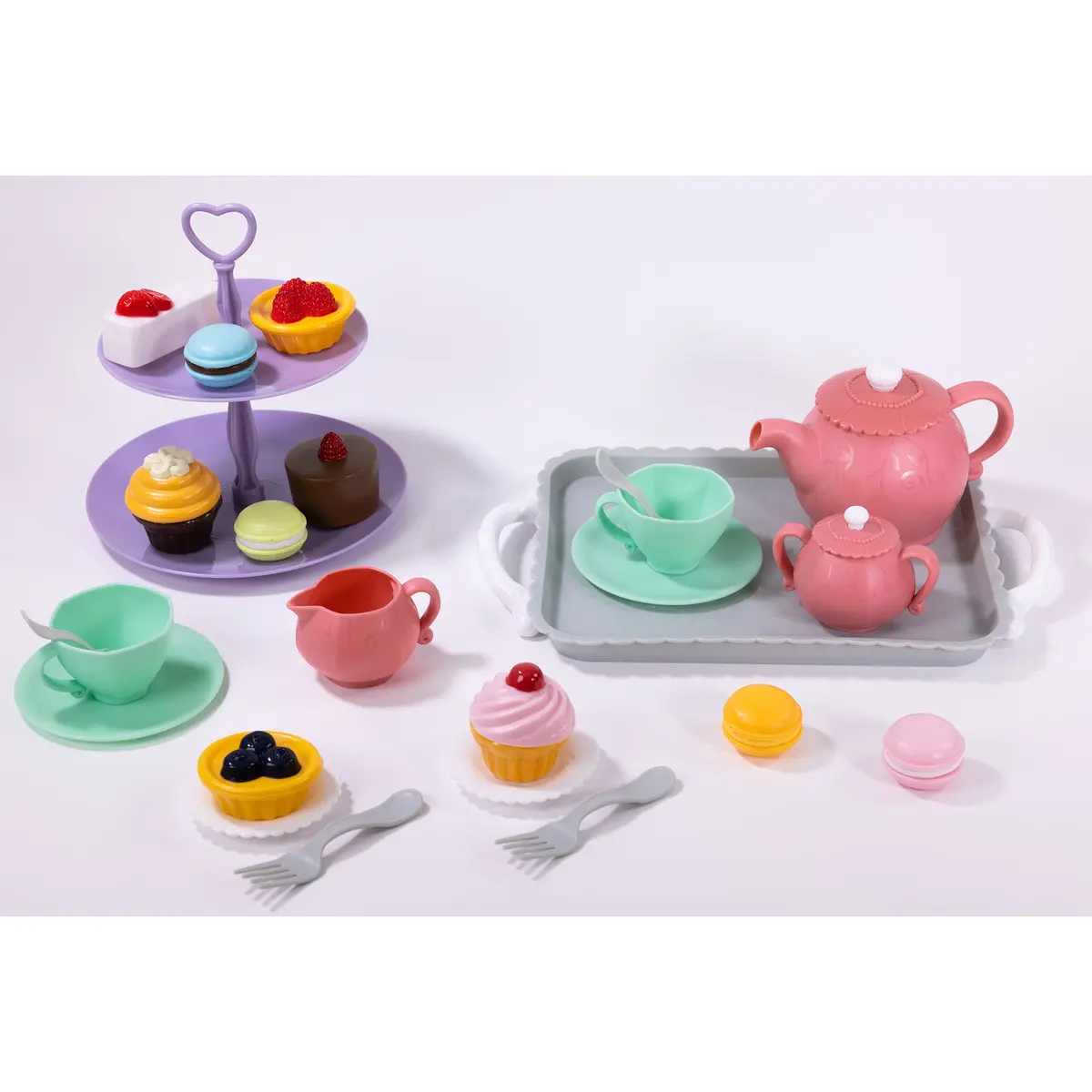 Imaginative Minds 25-Piece Afternoon Tea Set - Nurturenature 1