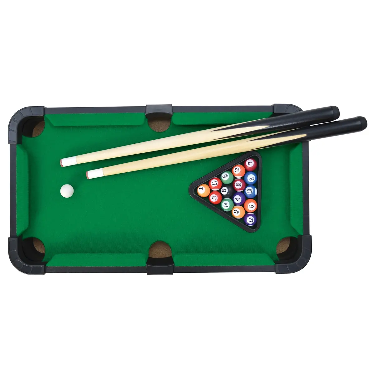 Mini Tabletop Pool Set - Classic 20-Inch Billiards Game 1