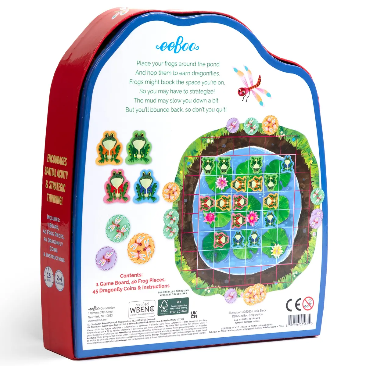 Frog Hopkins Board Game: Strategic Leap & Collect Fun 1